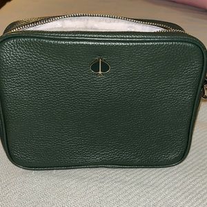 Green Kate Spade crossbody bag